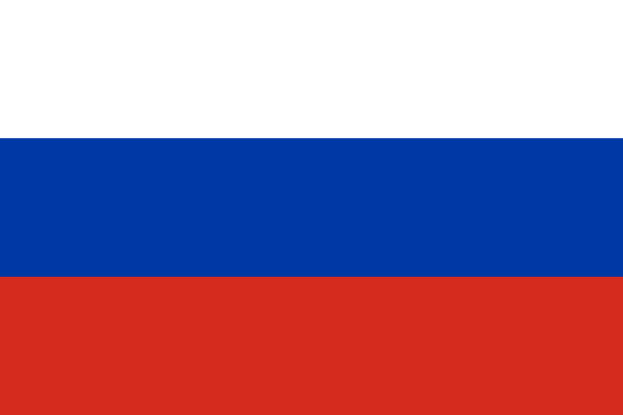 Flagge von русский