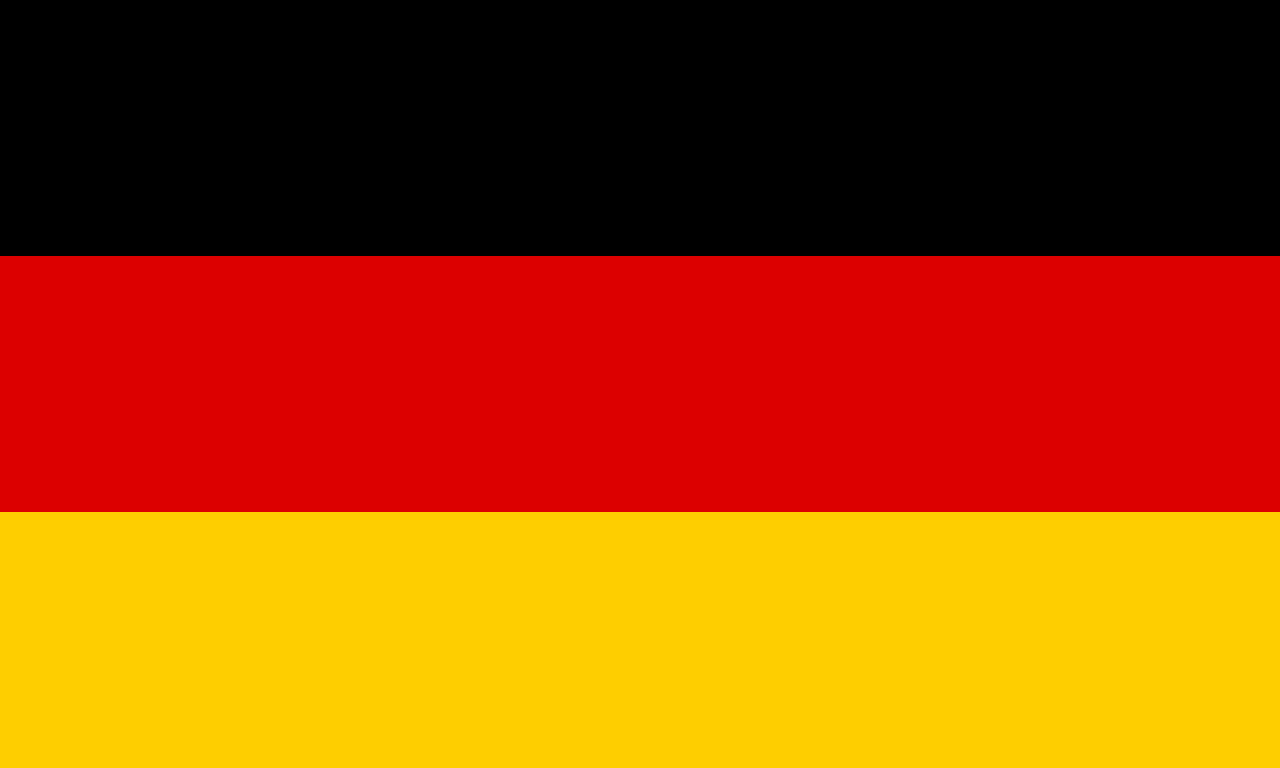 Flagge von Deutsch